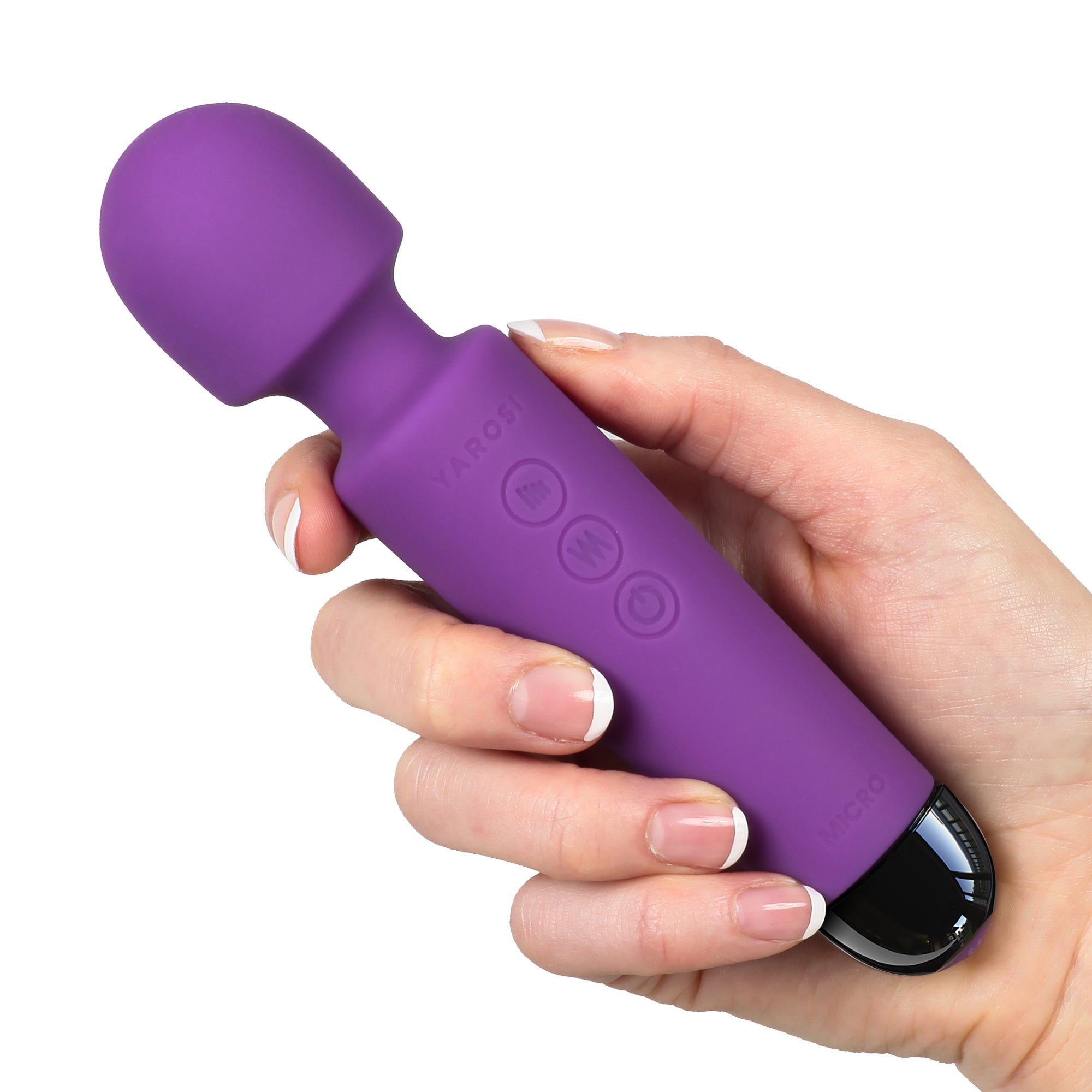 Yarosi - Micro Massager - with Memory Function - Purple