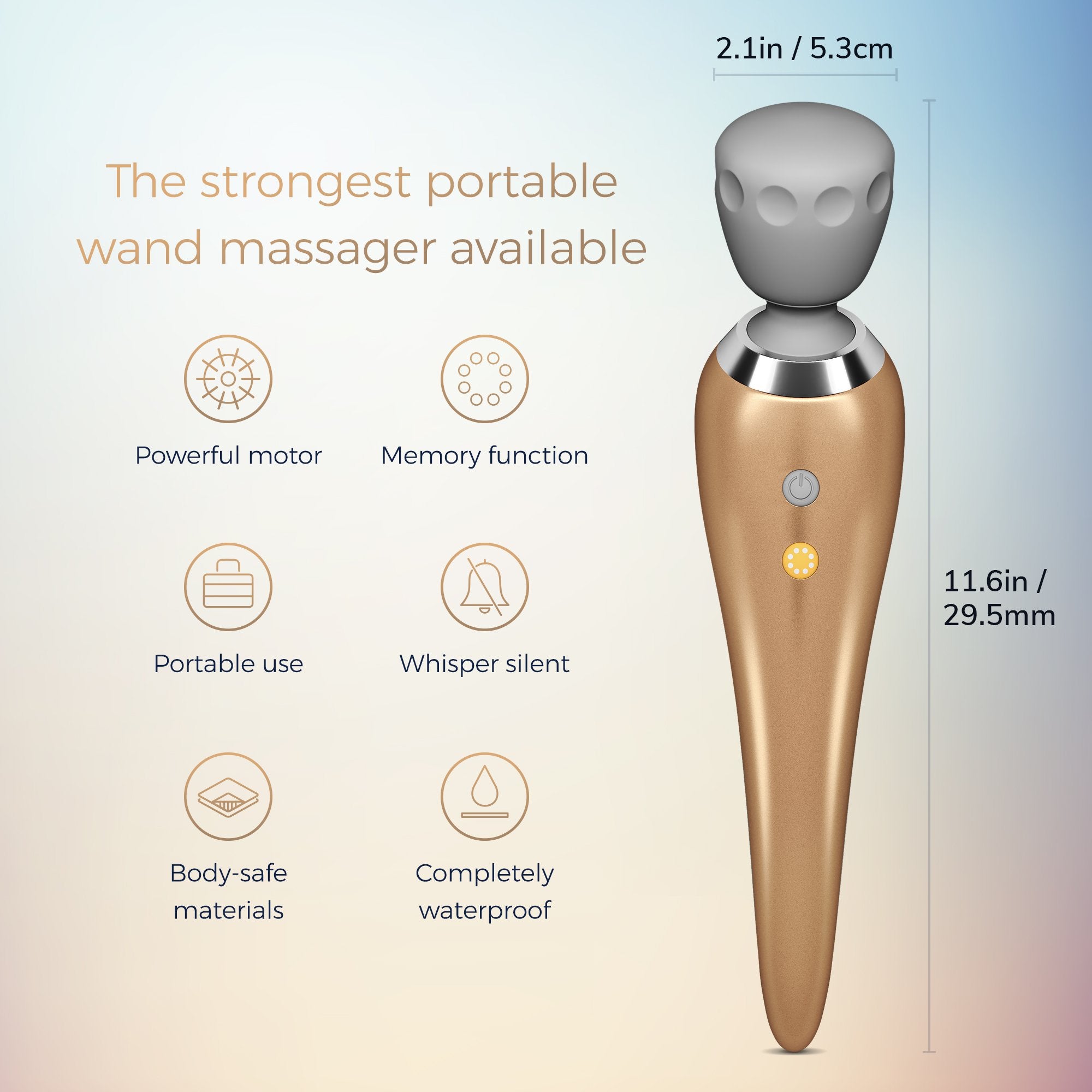 Yarosi - Pro Massager - Gold