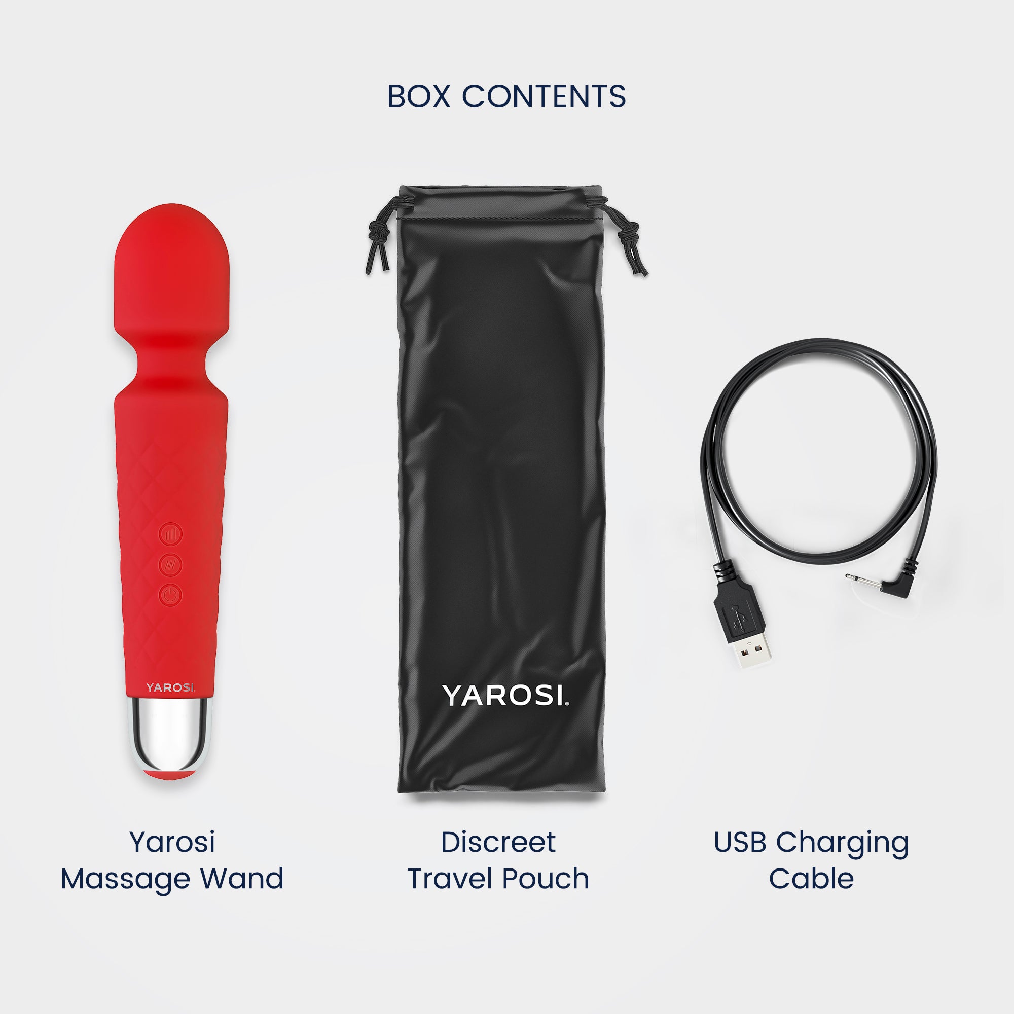 Yarosi - Mini Massager - Red