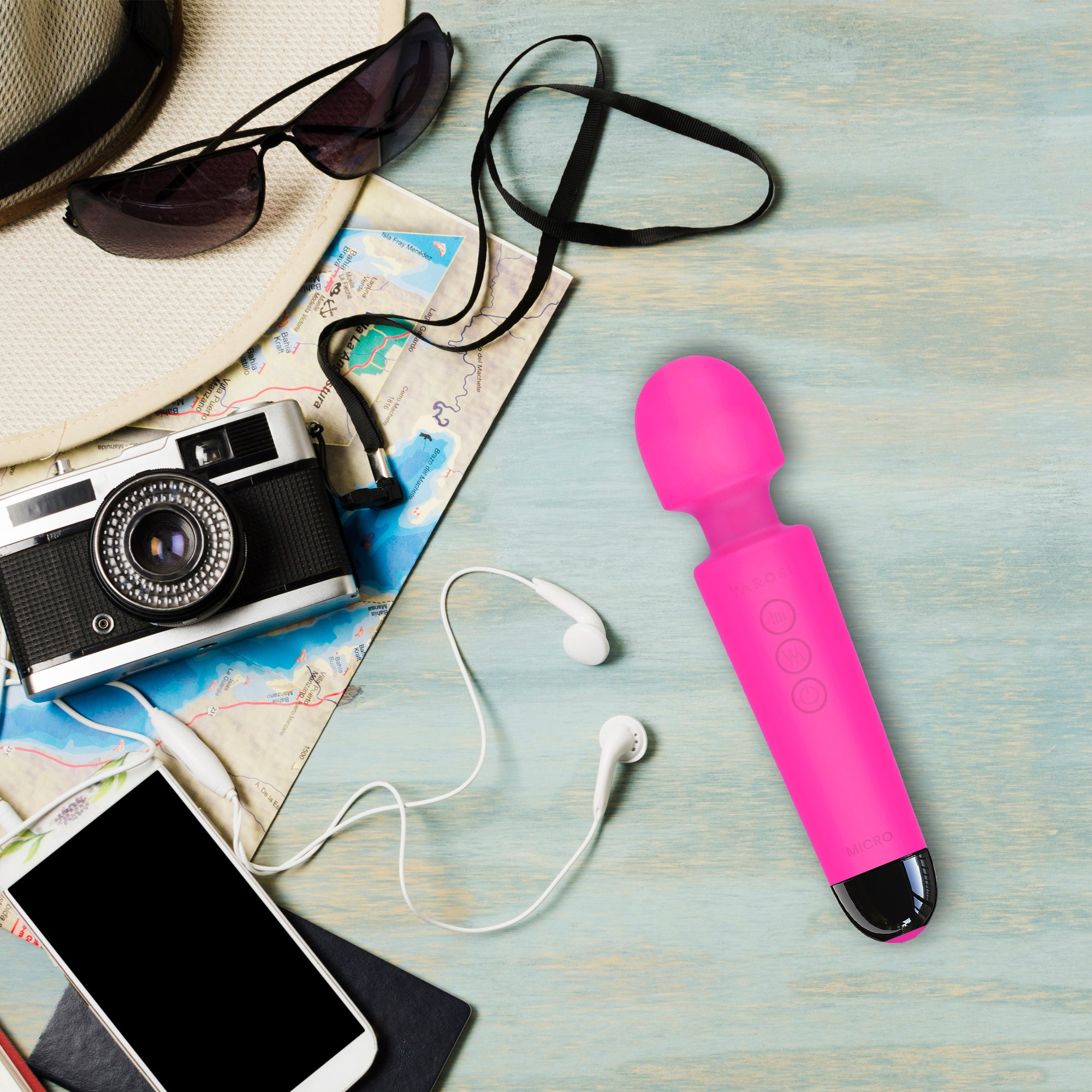 Yarosi - Micro Massager - with Memory Function - Pink