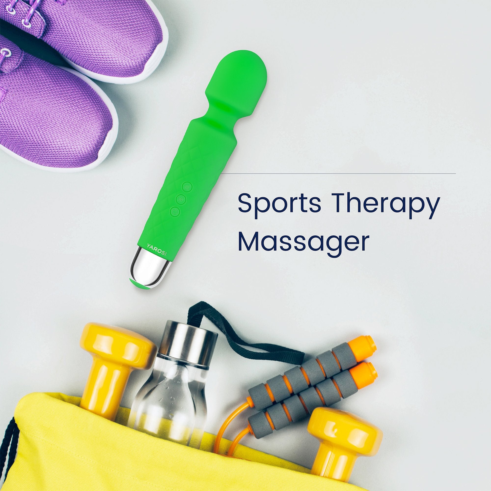 Yarosi - Mini Massager - Green