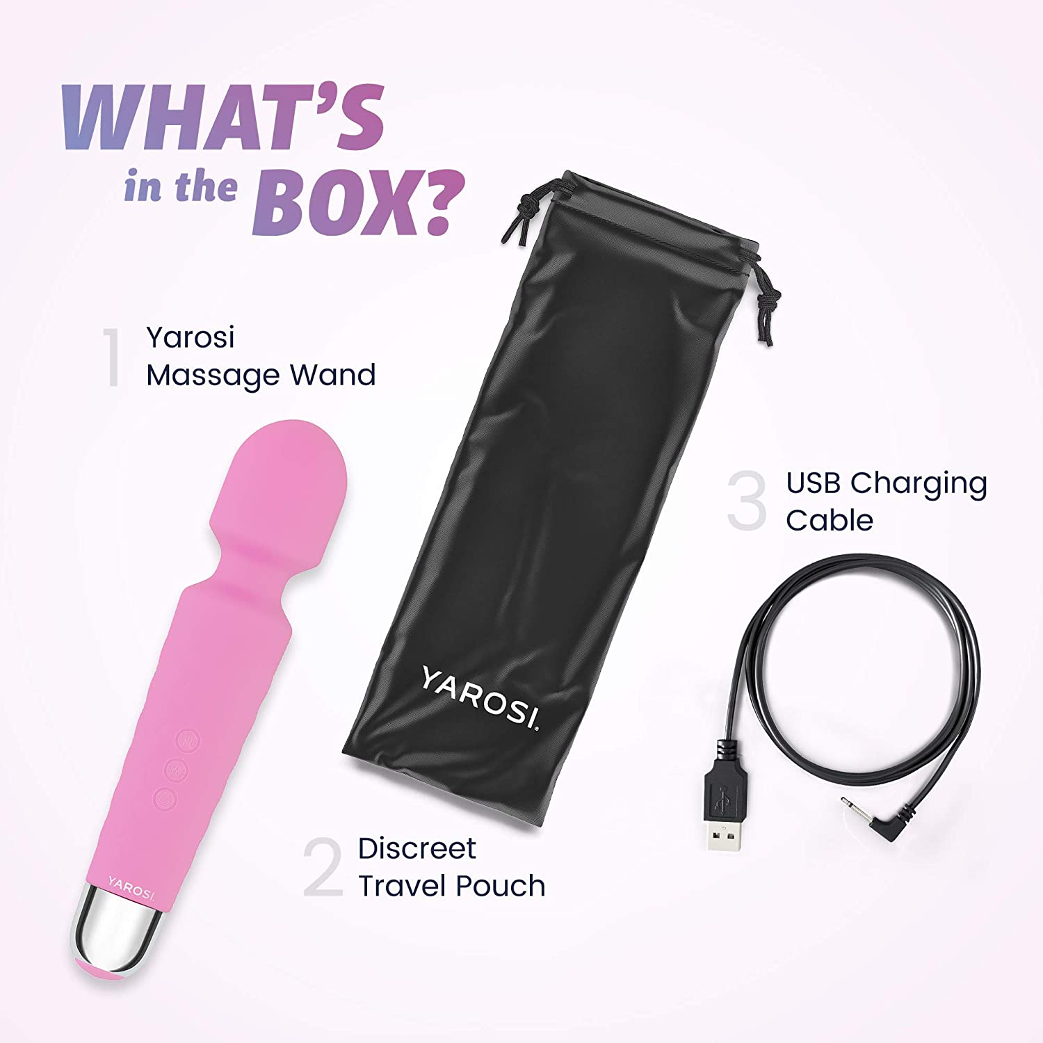 Yarosi - Glow Massager - Pink