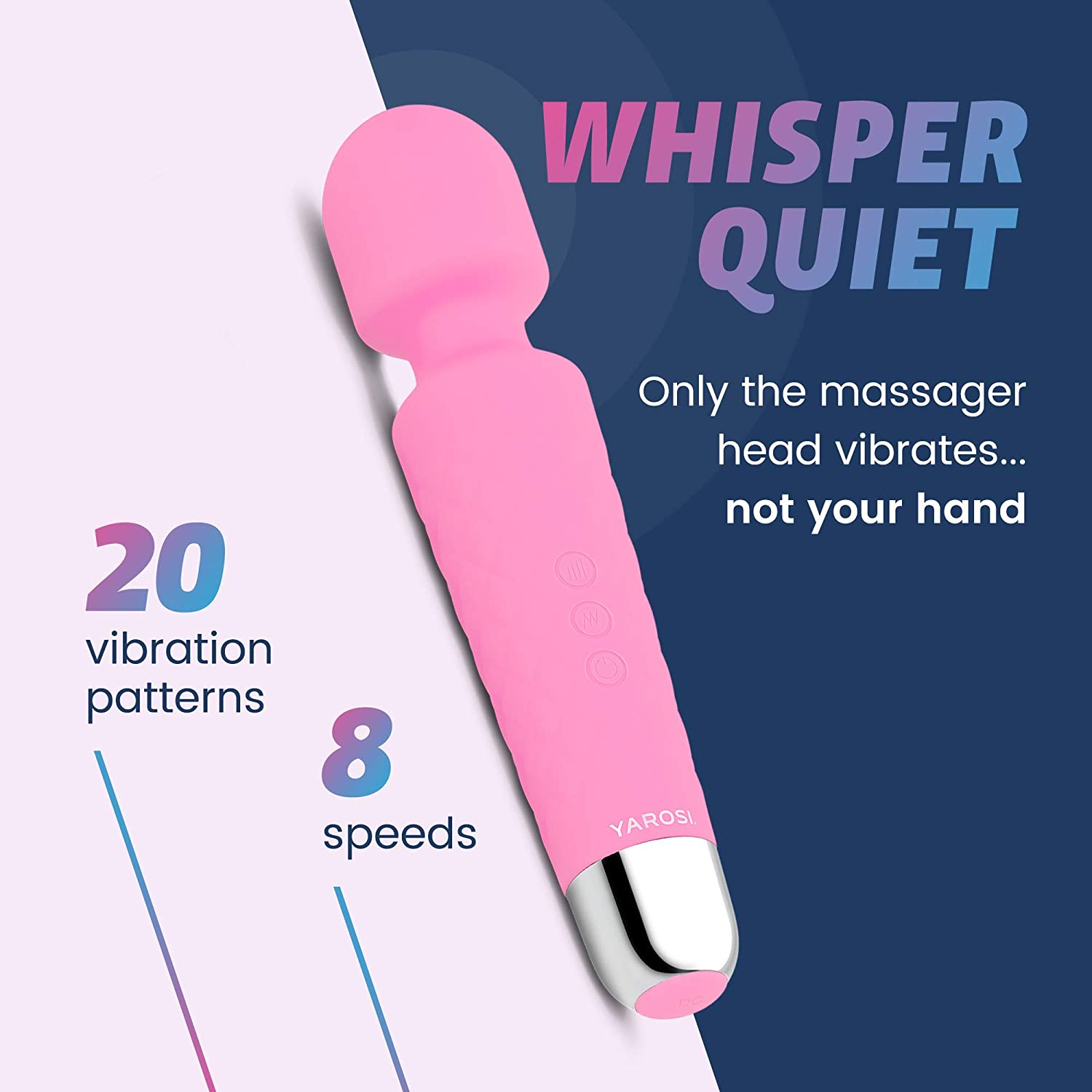 Yarosi - Glow Massager - Pink