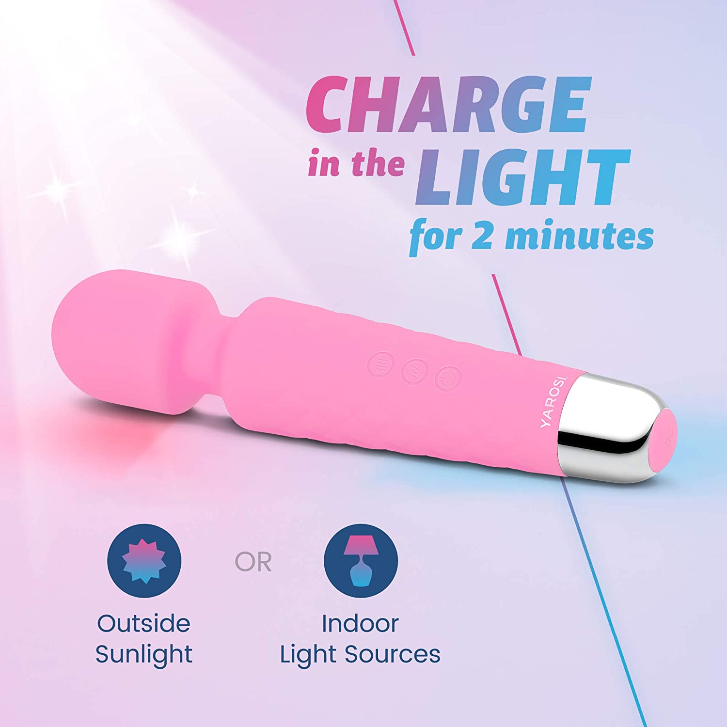 Yarosi - Glow Massager - Pink