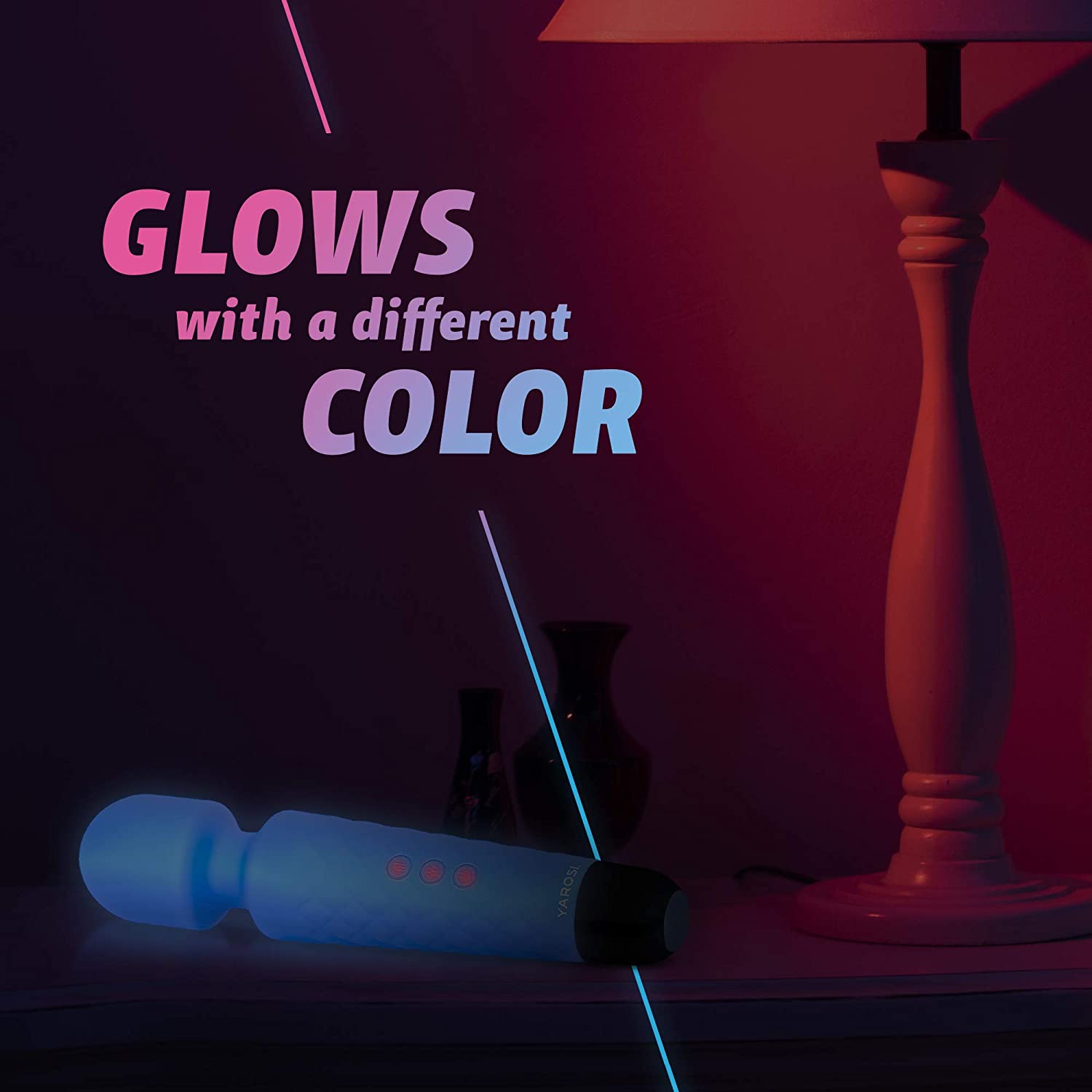 Yarosi - Glow Massager - Pink