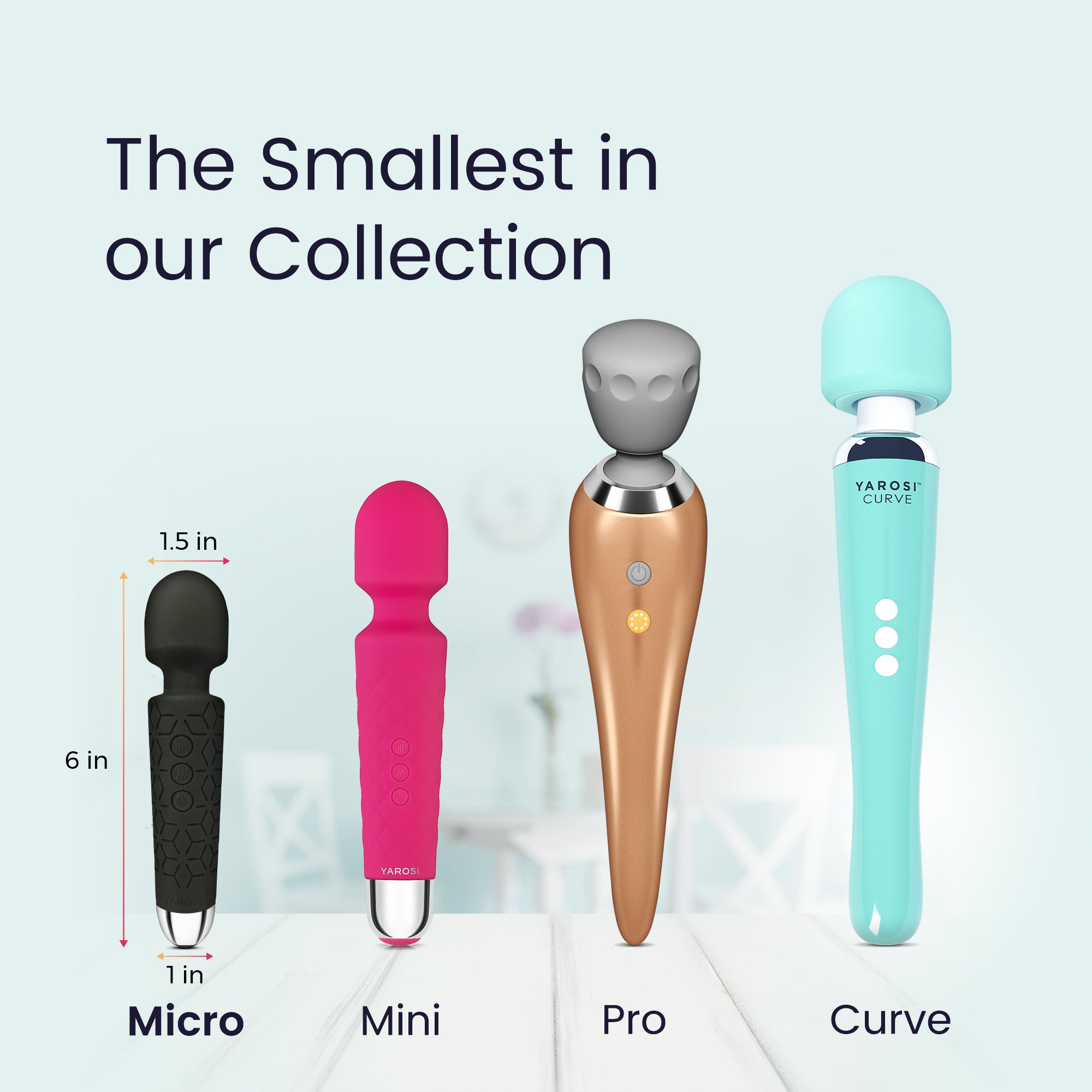 Yarosi - Micro Massager - Black