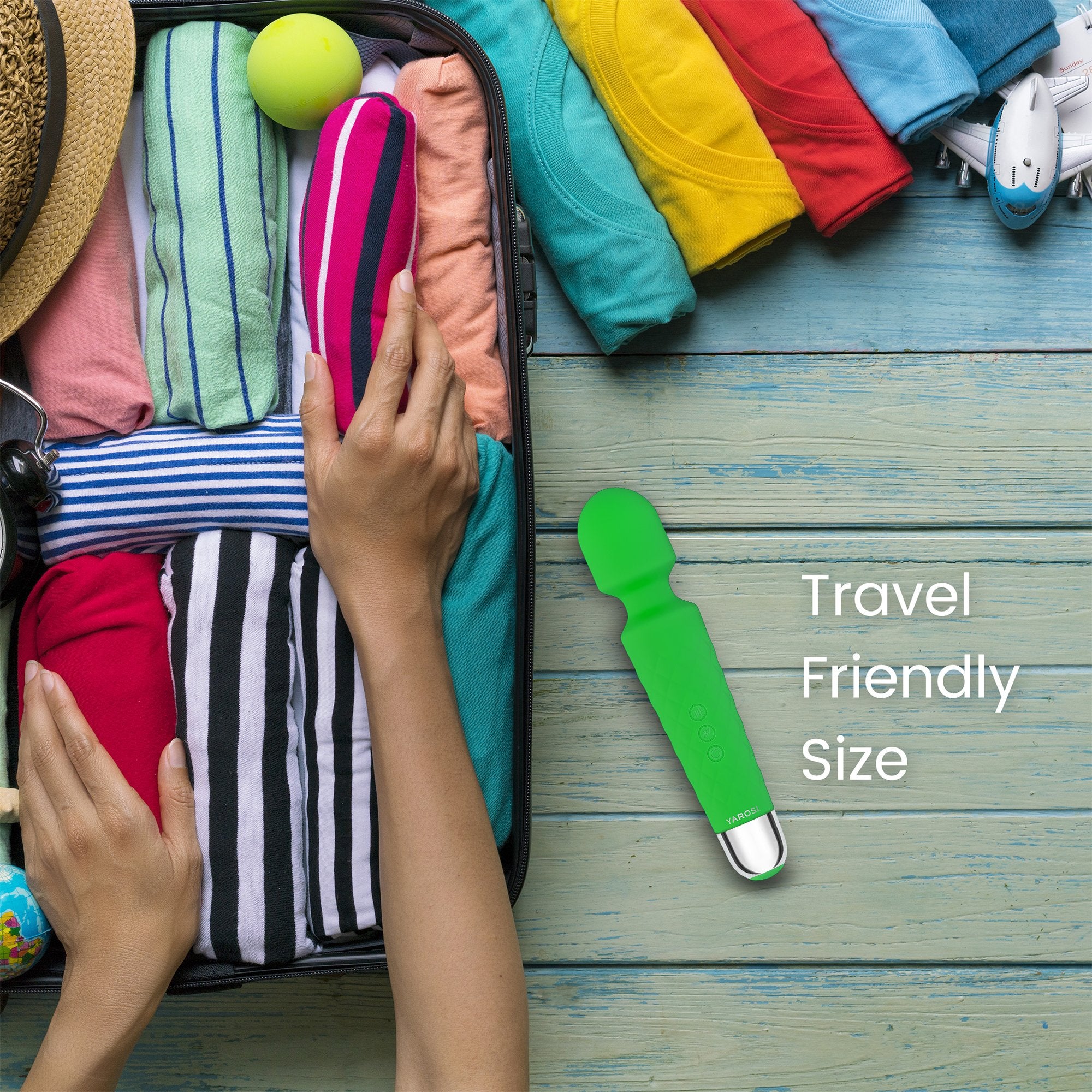 Yarosi - Mini Massager - Green