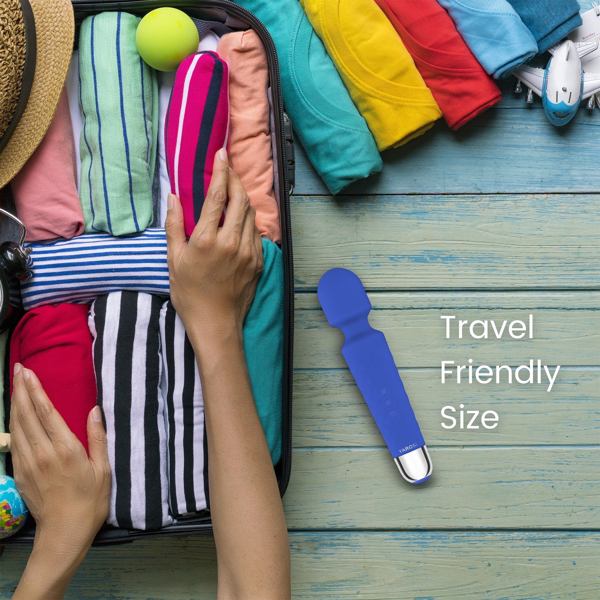 Yarosi - Mini Massager - Blue