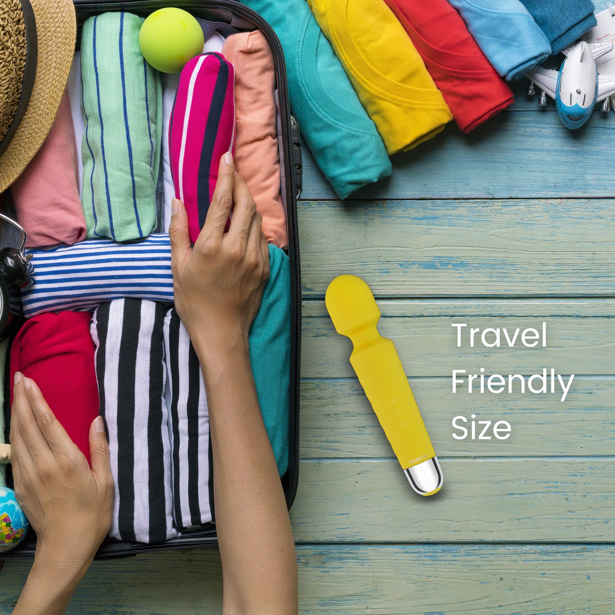 Yarosi - Mini Massager - Yellow